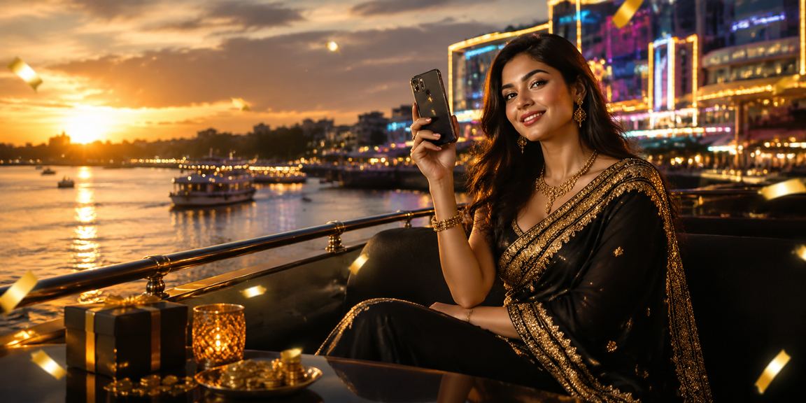 মোবাইল ক্যাসিনো গেমপ্লে দৃশ্য